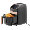 Hot Air Fryer Oven 3.2 QT Pot Quarts Electric Oil Less 1400W Touch Screen Airfryer 5 Core AF 320