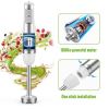 Hand Blender, 5 in 1 Multi-Purpose Immersion Blender set, 1100 watts 12 Adjustable Speed Stick Blender, 600ml Beaker, 500ml Food Processor Container,